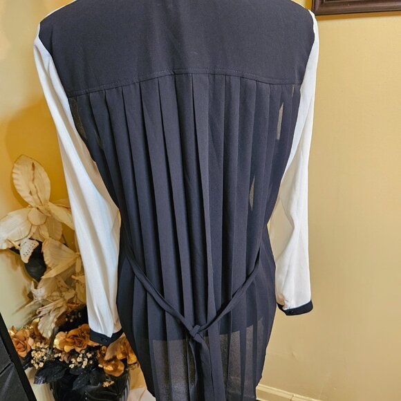 Cache Pleated Back Blouse - Picture 4 of 5